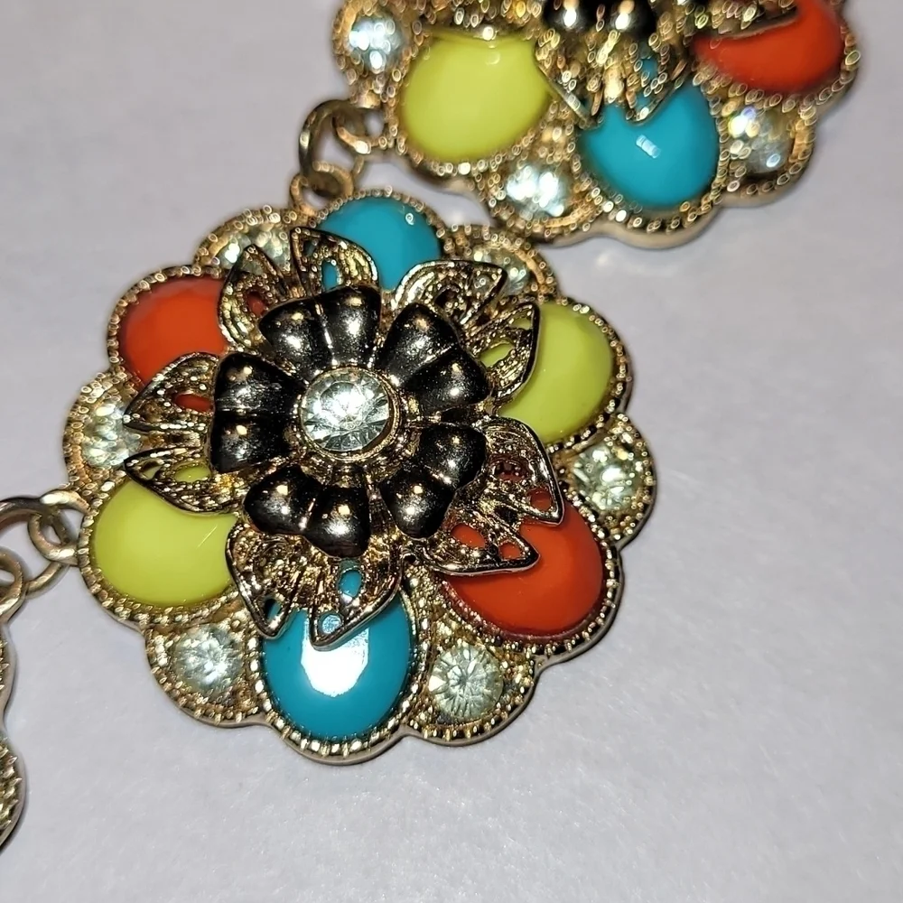 Jules C Rhinestone Necklace